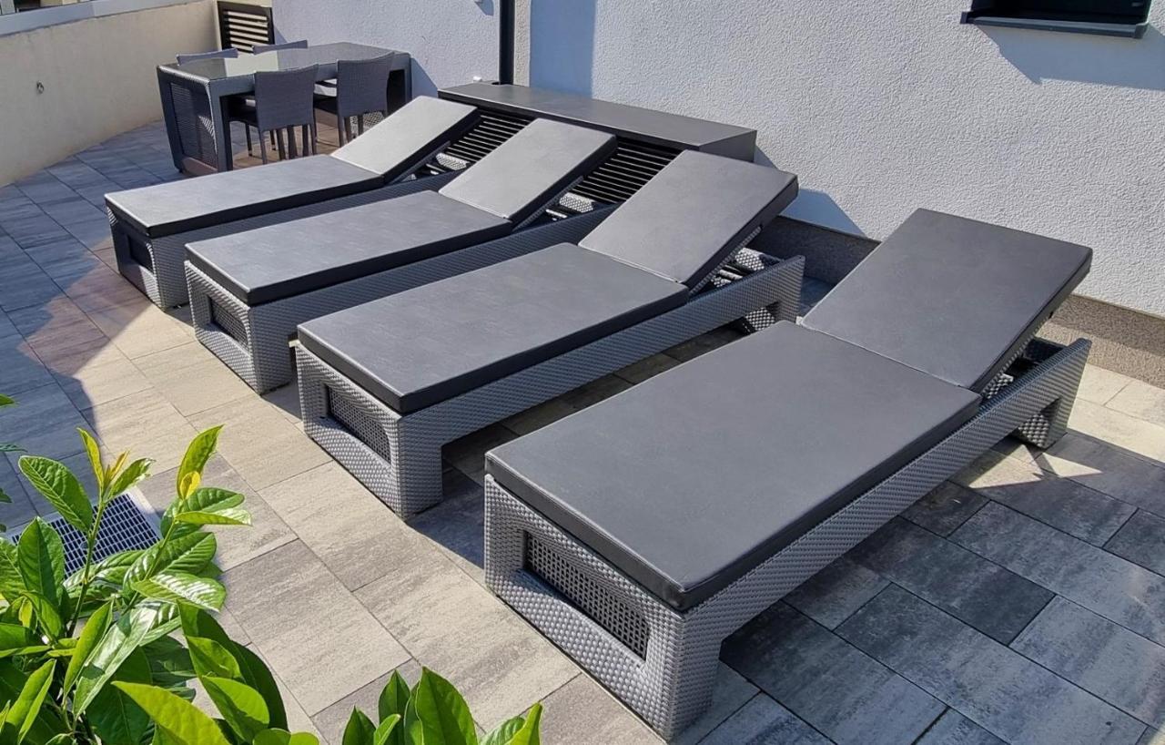 Bartol Luxury Apartments Krk Croatia, With Own Hot Tub - Whirlpool Krk Town Bagian luar foto